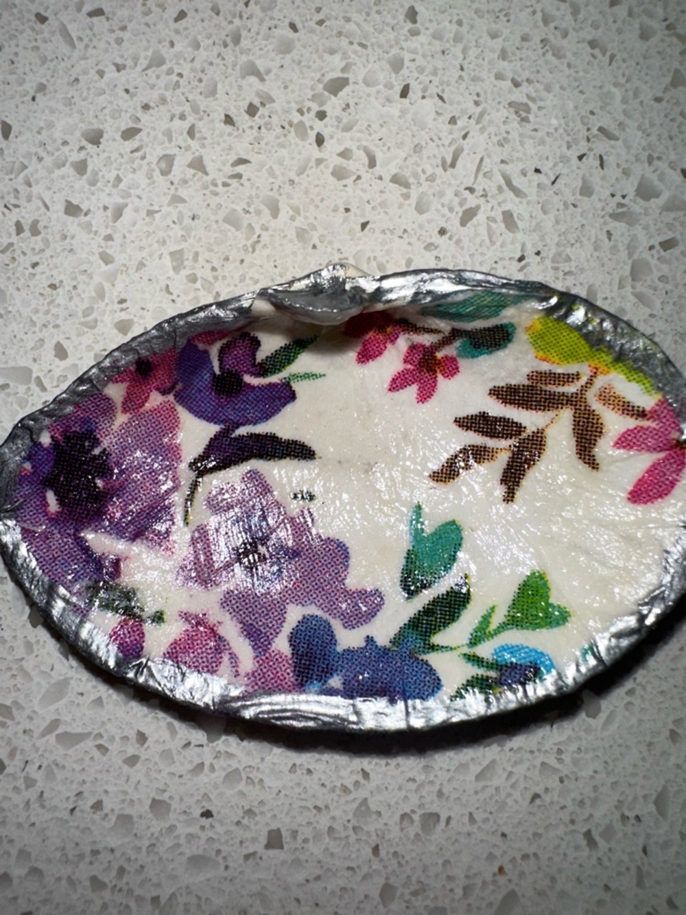 Decoupage shell - Picture 3 of 6